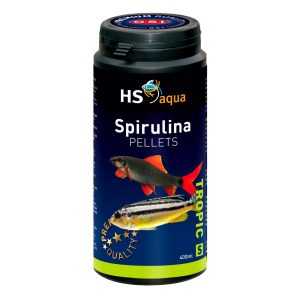 HS AQUA SPIRULINA PELLETS S 400 ML pokarm dla ryb (0030174) sklep akwarystyczny śląsk