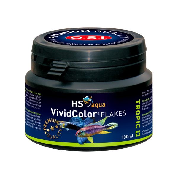 HS AQUA VIVID COLOR FLAKES 100 ML pokarm dla ryb (0030130) sklep akwarystyczny śląsk