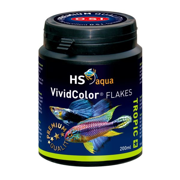 HS AQUA VIVID COLOR FLAKES 200 ML pokarm dla ryb (0030132) sklep akwarystyczny śląsk