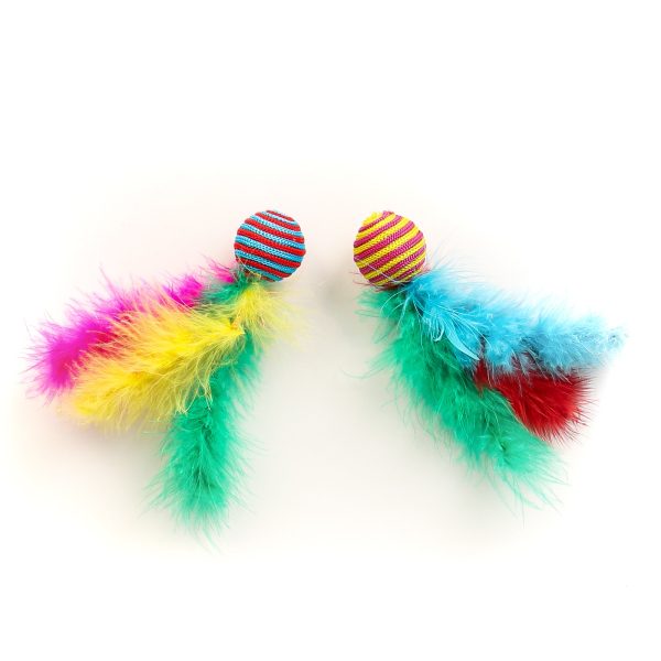 HappyPet Carnival Ball Toy - zabawka dla kotów 2 szt sklep premium dla akwarystów