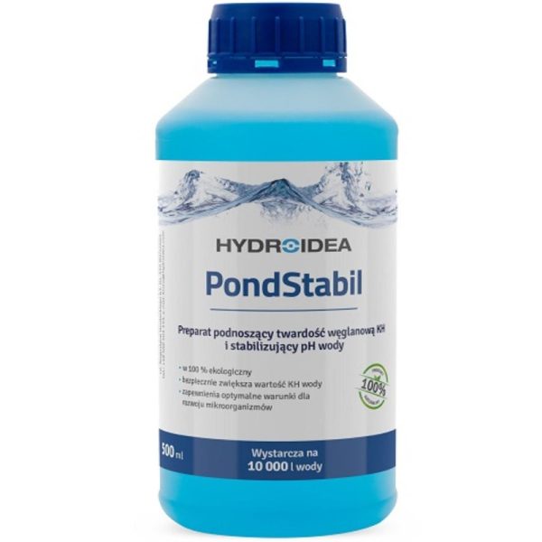 Hydroidea PondStabil 500ml - preparat stabilizujący pH sklep akwarystyczny śląsk