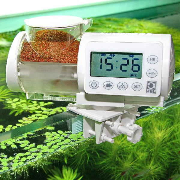 JBL AutoFood - biały automatyczny karmnik dla ryb akwariowych sklep premium dla akwarystów