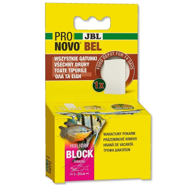 JBL Pronovo Bel Holiday 43g - pokarm "wakacyjny" na 14 dni sklep akwarystyczny śląsk