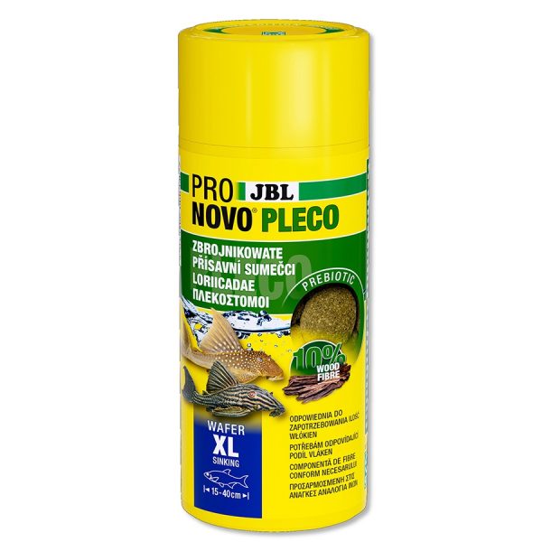 JBL Pronovo Pleco Wafer XL 250ml - pokarm dla glonojadów roślinożernych sklep akwarystyczny śląsk