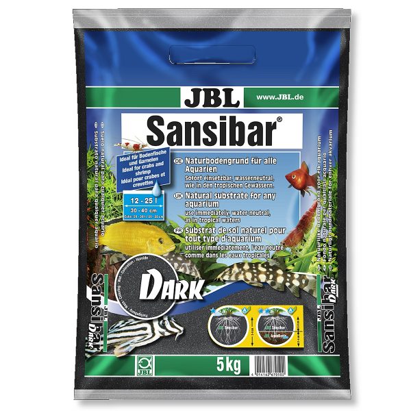 JBL Sansibar Dark 5kg - czarne podłoże do akwariów słodkowodnych i morskich sklep akwarystyczny śląsk