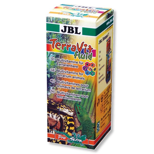 JBL TerraVit fluid - pokarm uzupełniający z witaminami dla gadów sklep akwarystyczny śląsk
