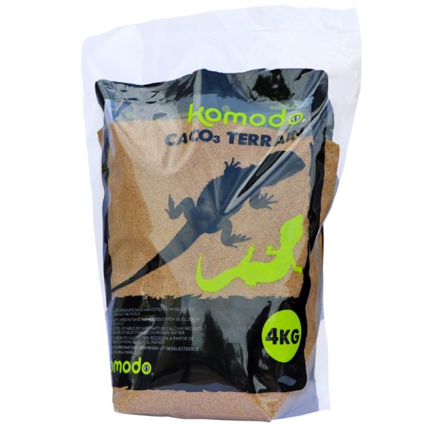 Komodo CaCo3 Sand Caramel - jadalny piasek dla gadów sklep akwarystyczny śląsk