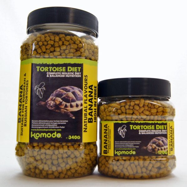 Komodo Tortoise Diet Banana 170g - pokarm dla żółwi sklep premium dla akwarystów