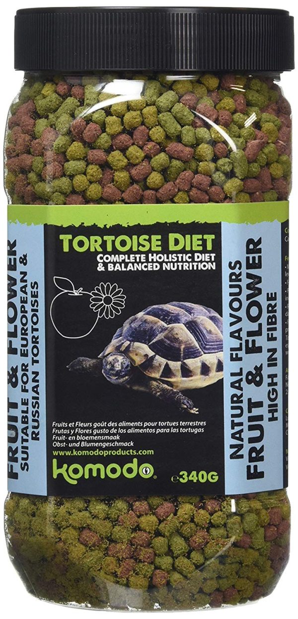 Komodo Tortoise Diet Fruit Flower 680g - pokarm dla żółwi sklep premium dla akwarystów