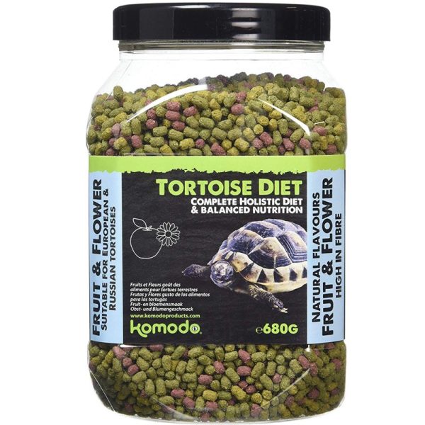 Komodo Tortoise Diet Fruit Flower 680g - pokarm dla żółwi sklep akwarystyczny śląsk