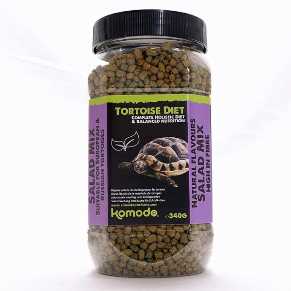 Komodo Tortoise Diet Salad Mix 340g - pokarm dla żółwi sklep premium dla akwarystów