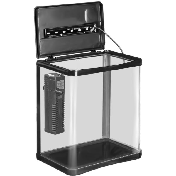 Kruger Meier Arona Aquarium 3l - akwarium zestaw czarny sklep premium dla akwarystów