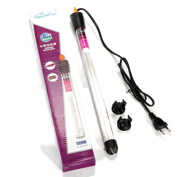 LansenFish LE Heater 500W - grzałka z termostatem do akwarium 450l - 750l sklep premium dla akwarystów