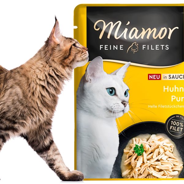 Miamor Filets Huhn in Sauce - polędwiczka z kurczaka w sosie 100g sklep premium dla akwarystów