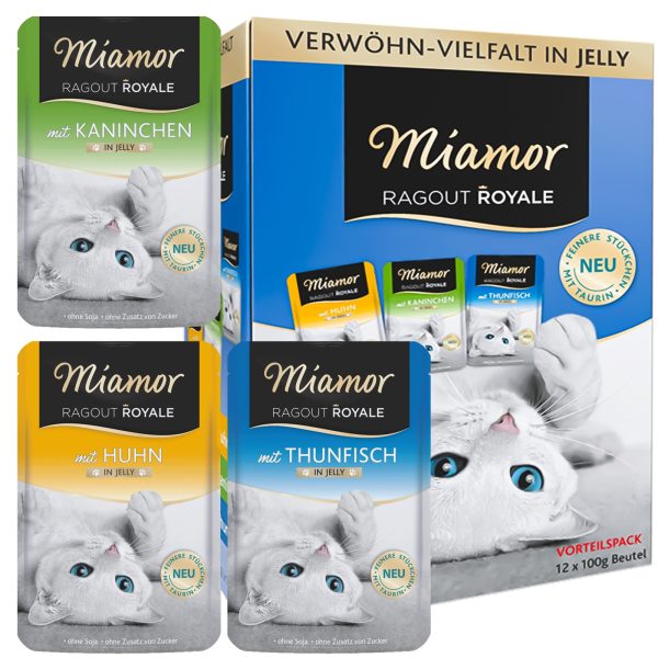 tuńczyk i królik w galarecie 12x100g