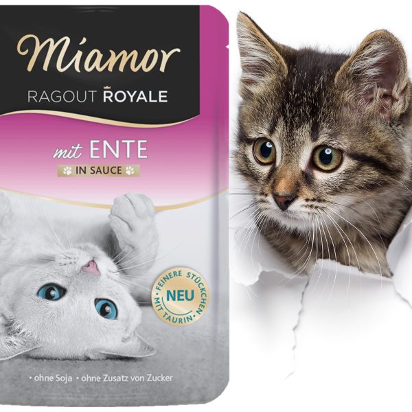 Miamor Royale mit Ente - mokra karma kaczka w sosie 100g sklep premium dla akwarystów