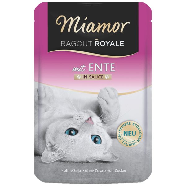 Miamor Royale mit Ente - mokra karma kaczka w sosie 100g sklep akwarystyczny śląsk