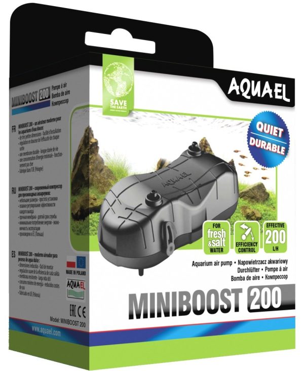 Napowietrzacz Aquael Miniboost 200 brzęczek 3