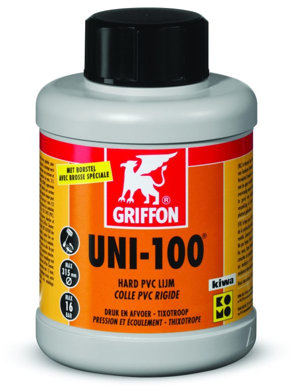 PVC KLEJ GRIFFON UNI100 500ML PĘDZEL sklep akwarystyczny śląsk