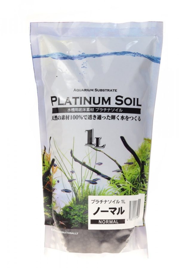 Platinum Soil Black Normal podłoże dla roślin lub krewetek 1L sklep akwarystyczny śląsk