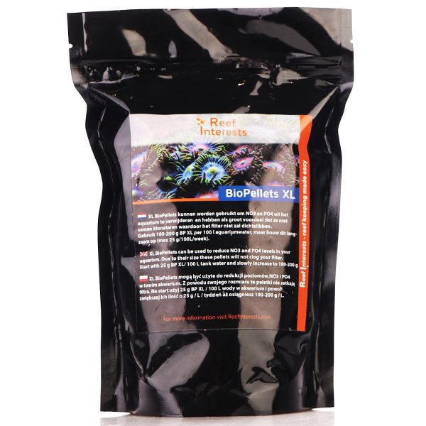 Reef Interests Biopellets XL 500ml - polimery redukujące NO3 i PO4 sklep akwarystyczny śląsk