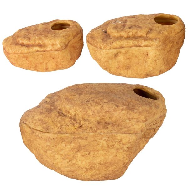 Repti-Zoo Jaskinia dwuczęściowa magnetyczna 20x15x10 sklep premium dla akwarystów