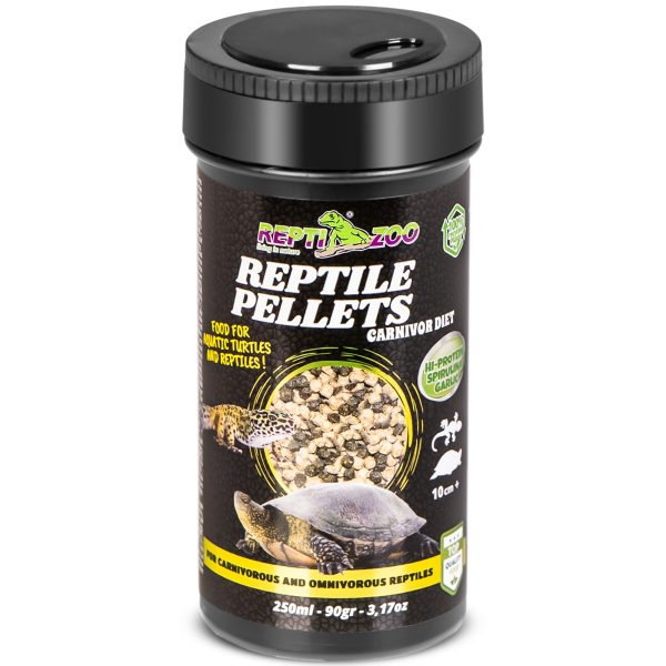 Repti-Zoo Reptile Pellets 250ml - pokarm i witaminy dla gadów mięsożernych sklep akwarystyczny śląsk