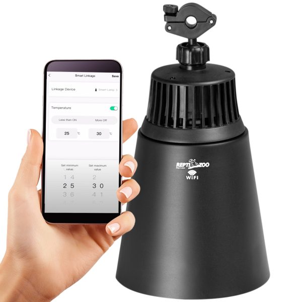 Repti-Zoo Smart Wi-Fi Deep Lamp - lampa na żarówki grzewcze Wi-Fi sklep akwarystyczny śląsk
