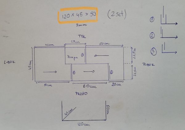 Sump zbiornik szklany 120x45x50cm sklep premium dla akwarystów