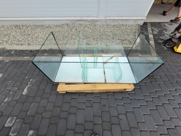 Sump zbiornik szklany 133x60x50cm