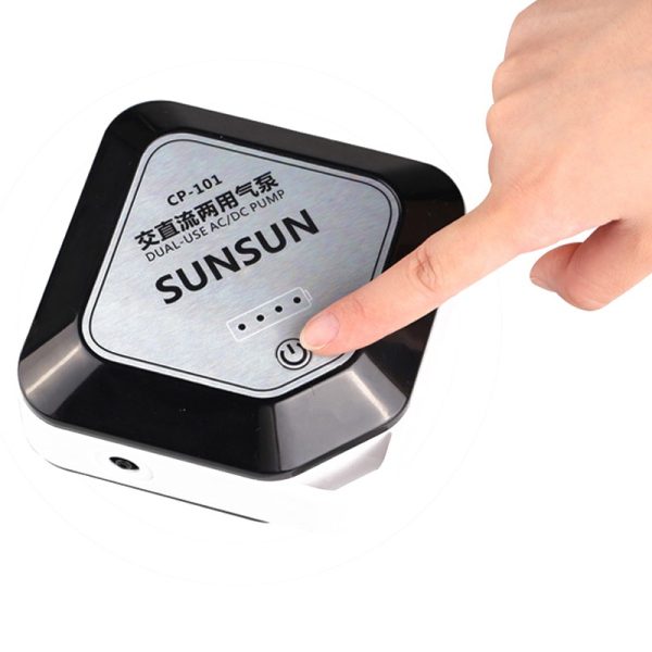 SunSun AC/DC AirPump - napowietrzacz bateryjny i 220V sklep premium dla akwarystów
