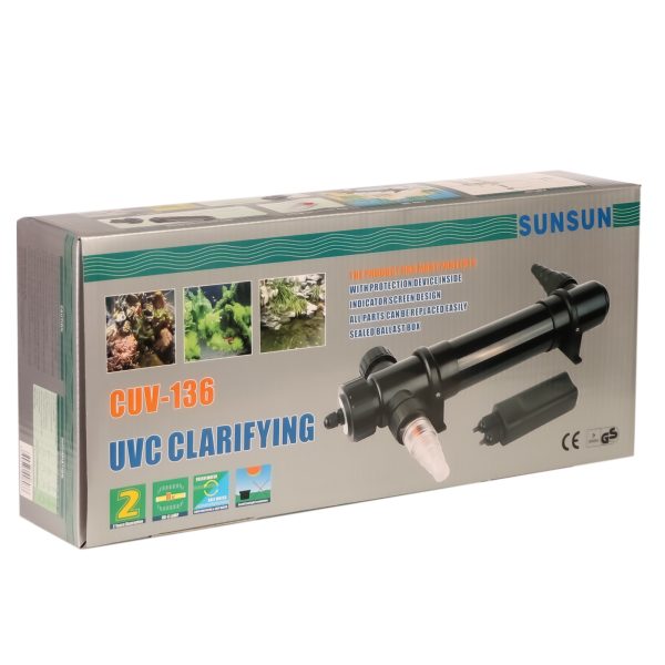 SunSun UV-C 36W - sterylizator UV sklep premium dla akwarystów