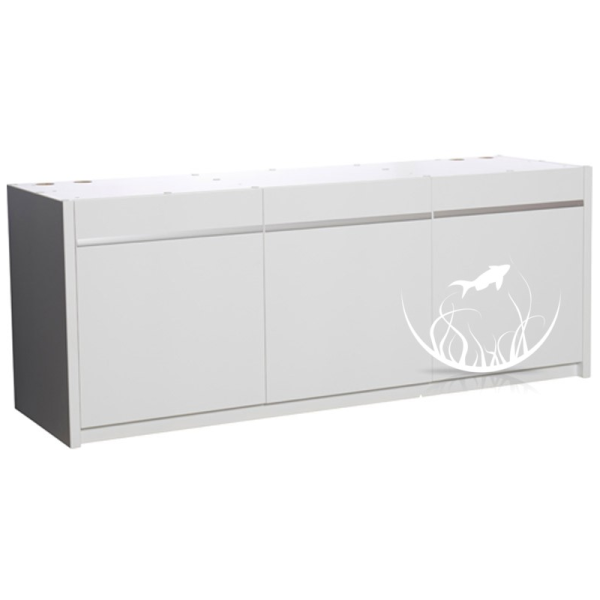 Szafka Biała 200x60x79 cm pod akwarium MOVE (AK80200W) - Akwarium / Terrarium / Animals