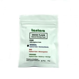 Tantora Snow Flake MINERAL 10g soja w płatkach śniegu +montmorillonit sklep akwarystyczny śląsk