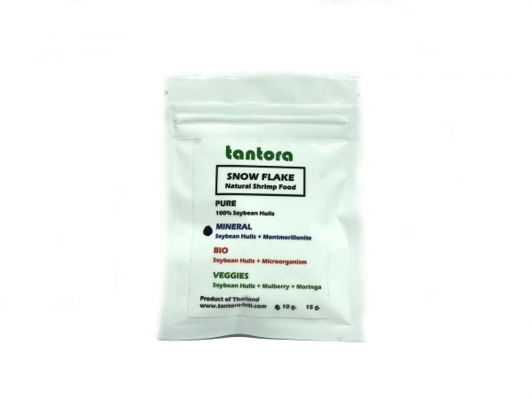 Tantora Snow Flake MINERAL 10g soja w płatkach śniegu +montmorillonit sklep akwarystyczny śląsk