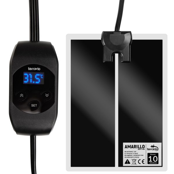 Terrario Amarillo 10W - mata grzewcza z termostatem LCD sklep akwarystyczny śląsk
