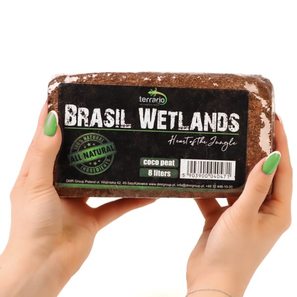 Terrario Brasil Wetlands 7l 650g - podłoże z włókien kokosa sklep premium dla akwarystów