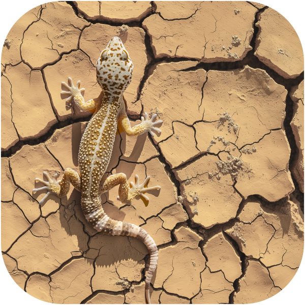 Terrario Leopard Desert 1kg - podłoże spękana ziemia pustynna sklep premium dla akwarystów
