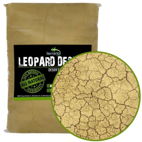 Terrario Leopard Desert 1kg - podłoże spękana ziemia pustynna sklep akwarystyczny śląsk