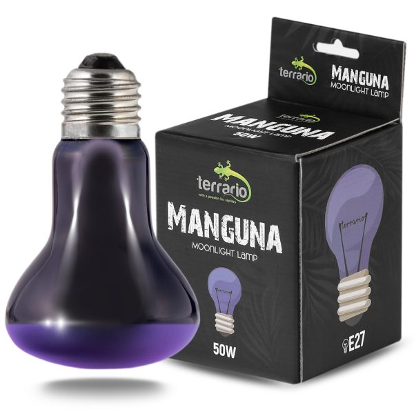 Terrario Manguna Moonlight Lamp - żarówka nocna 50W sklep premium dla akwarystów