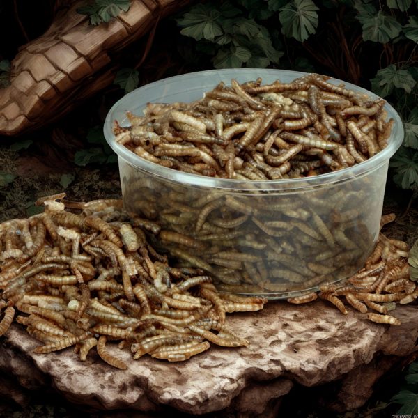 Terrario Repti Bites Mealworms 250ml - larwy mącznika suszone sklep premium dla akwarystów
