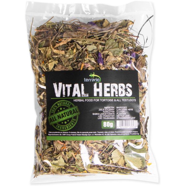 Terrario Vital Herbs 80g - zioła dla żółwi sklep akwarystyczny śląsk