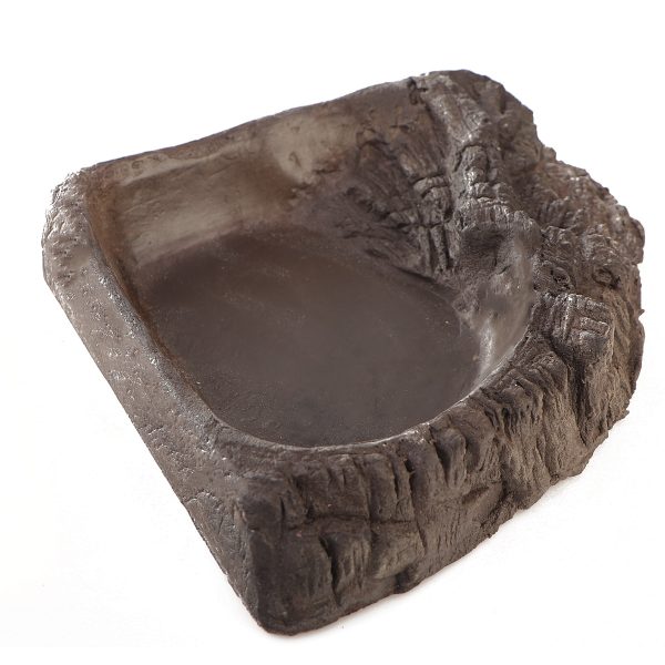 Terrario WoodLake M - rogowa miska na wodę 16x15x4cm sklep premium dla akwarystów