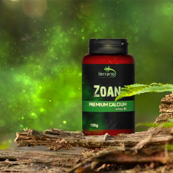 Terrario Zoan Calcium without D3 - wapno bez witaminy D3 150g sklep premium dla akwarystów