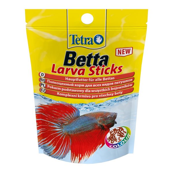 Tetra Betta Larva Sticks 5g - odżywczy pokarm dla bojowników sklep akwarystyczny śląsk
