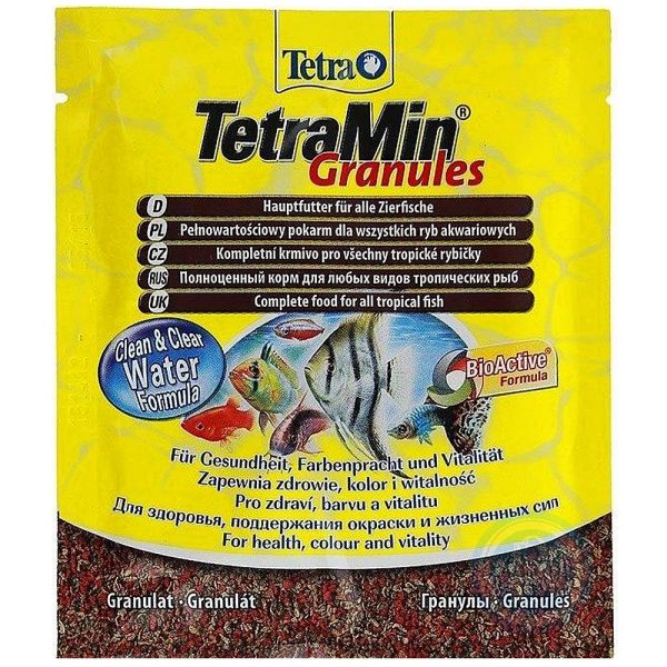 Tetra Min Granules 15g - pokarm w granulkach sklep akwarystyczny śląsk