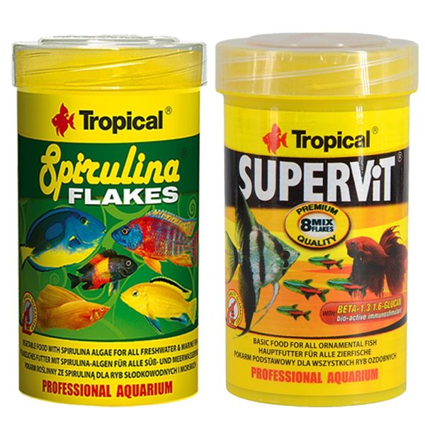 BAG FOOD DUO SPIRULINA SUPERVIT sklep akwarystyczny / terrarystyczny