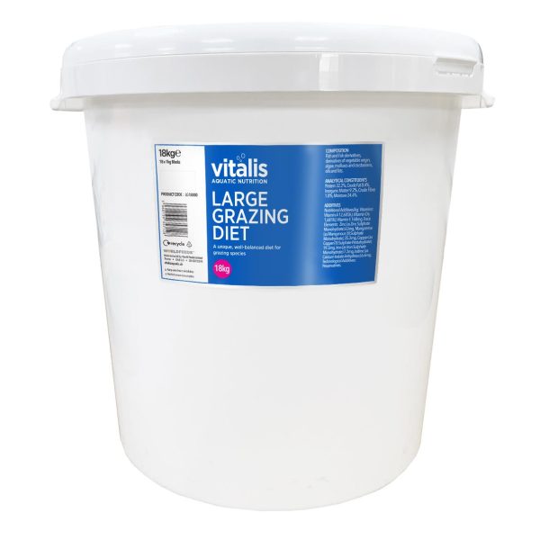 VITALIS LARGE GRAZING DIET 18KG 30L sklep akwarystyczny śląsk