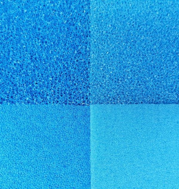 Wkład Filtracyjny Gąbka 20X20X1 10PPI Niebieska sklep premium dla akwarystów