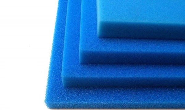 Wkład Filtracyjny Gąbka 20X20X1 10PPI Niebieska sklep akwarystyczny śląsk